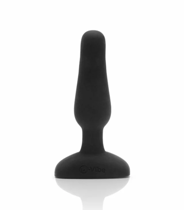 Zdalnie sterowany plug analny - B-Vibe Novice Plug Black