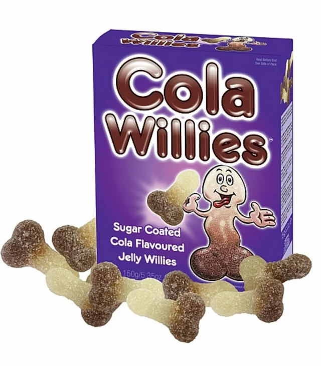 Żelki w kształcie penisów - Cola Willies