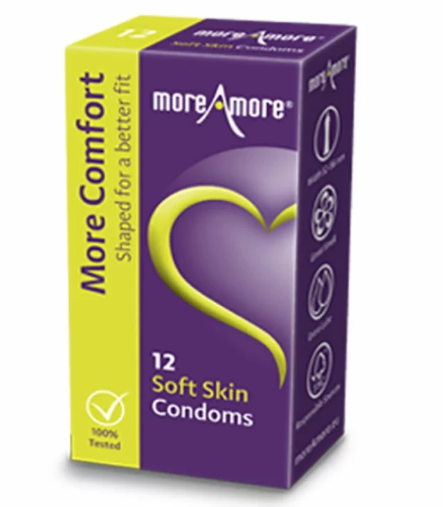 Prezerwatywy - MoreAmore Soft Skin 12 szt