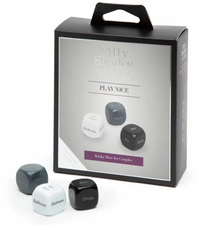 Kości do gry - Fifty Shades of Grey Play Nice Role Play Dice