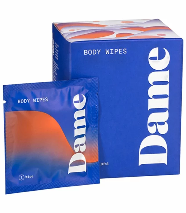 Chusteczki odświeżające - Dame Products Body Wipes 15 szt