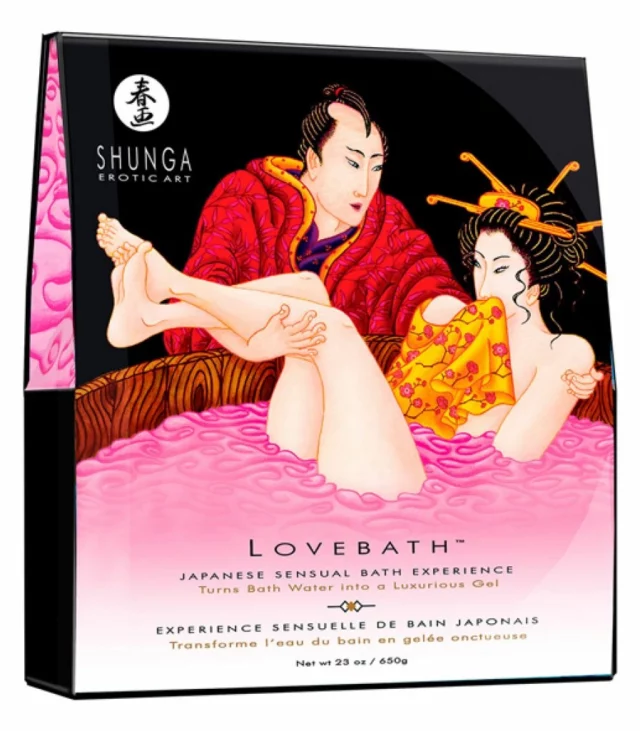 Zestaw do żelowej kąpieli - Shunga Lovebath Dragon Fruit 650g