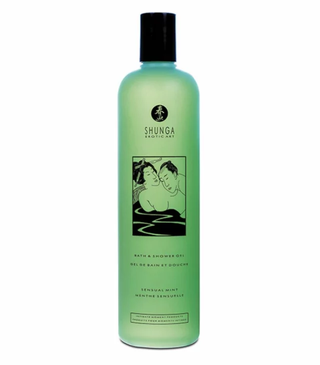 Żel do kąpieli - Shunga Shower Gel Sensual Mint 500 ml