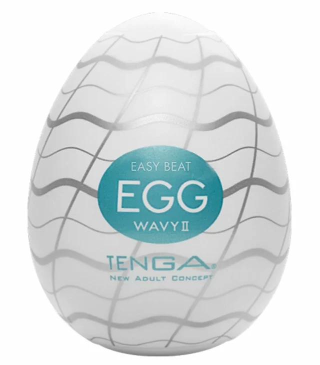 Japoński masturbator - Tenga Egg Wavy II 1szt