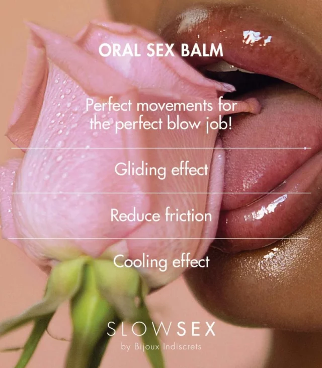 Balsam do seksu oralnego - Bijoux Indiscrets Slow Sex Oral Sex Balm 10 ml