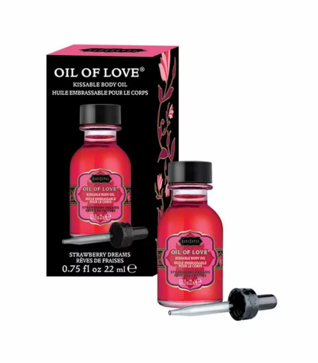 Olejek stymulujący - Kama Sutra Oil of Love Strawberry Dreams 22 ml