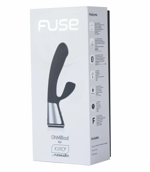 Wibrator do cyberseksu - Kiiroo OhMiBod Fuse Black