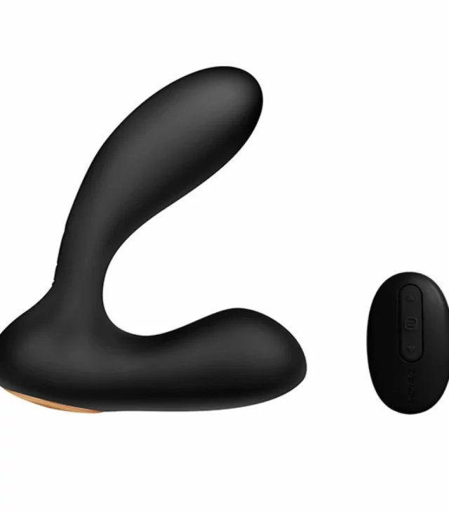 Plug analny - Svakom Vick Powerful Plug Remote Controlled Vibrator Black