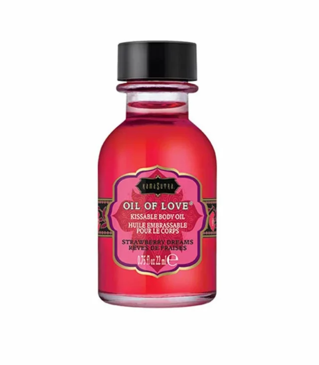 Olejek stymulujący - Kama Sutra Oil of Love Strawberry Dreams 22 ml