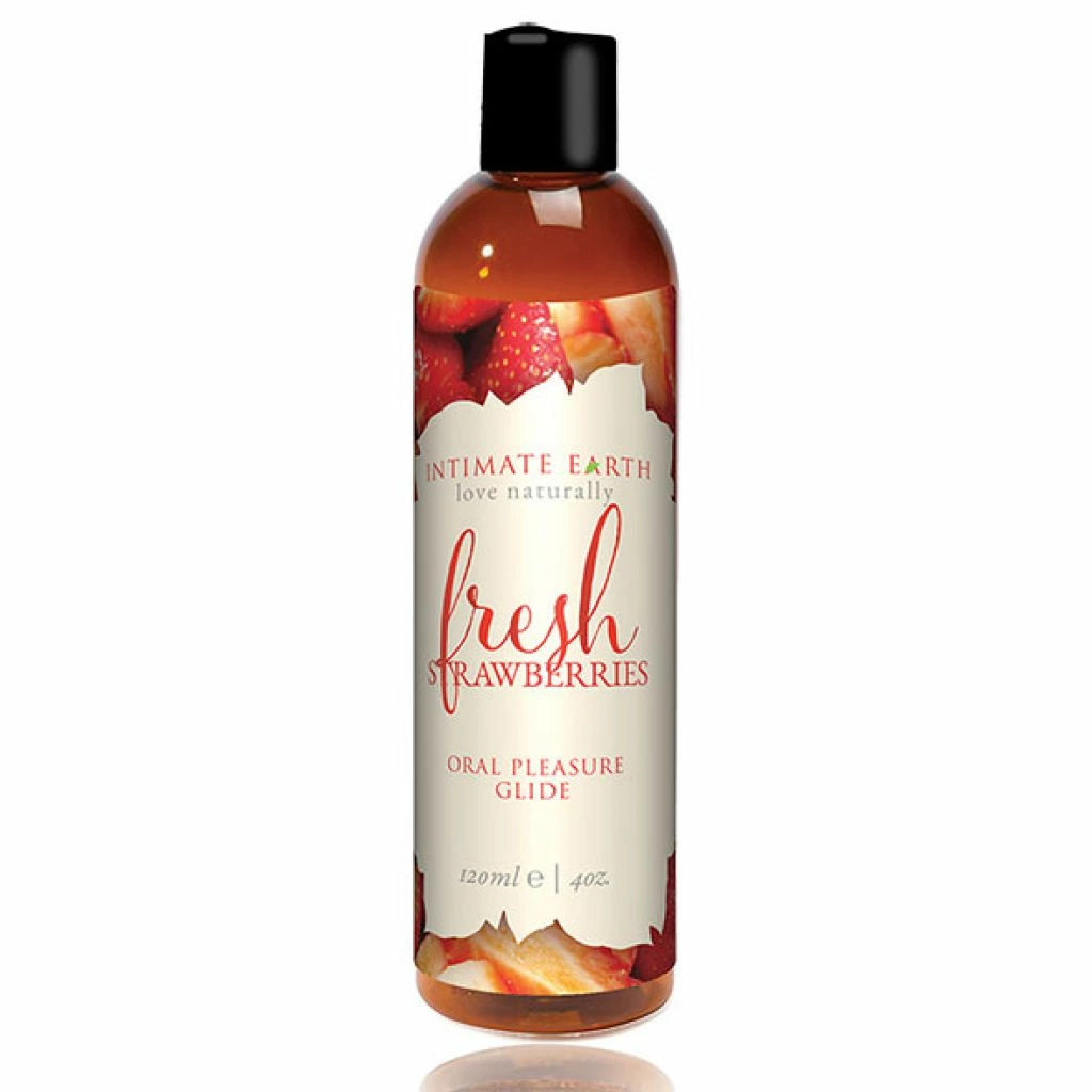 Lubrykant - Intimate Earth Natural Flavors Fresh Strawberries 120 ml