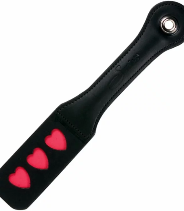 Packa - Sportsheets Leather Impression Paddle "Hearts"