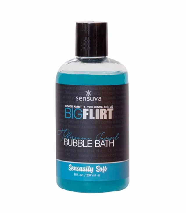 Płyn do kąpieli - Sensuva Big Flirt Pheromone Bubble Bath Sensually Soft 237 ml