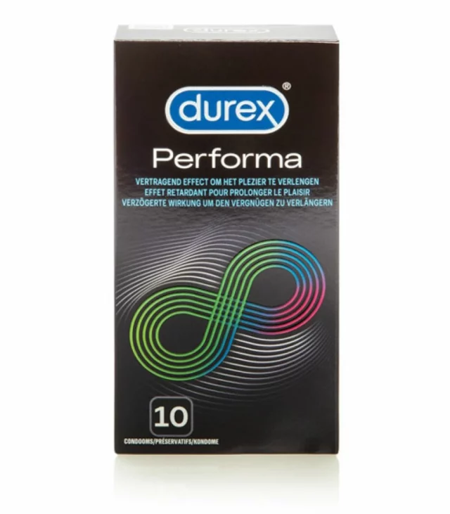 Prezerwatywy opóźniające - Durex Performa 10 szt