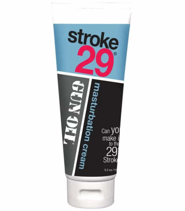 Krem do masturbacji - Gun Oil Stroke 29 Masturbation Cream 100 ml