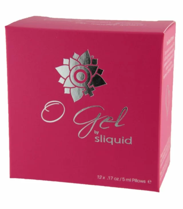 Żel stymulujący w saszetkach - Sliquid Organics O Gel Cube 60 ml