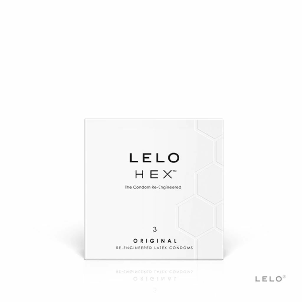 Prezerwatywy - Lelo HEX Original 3 szt