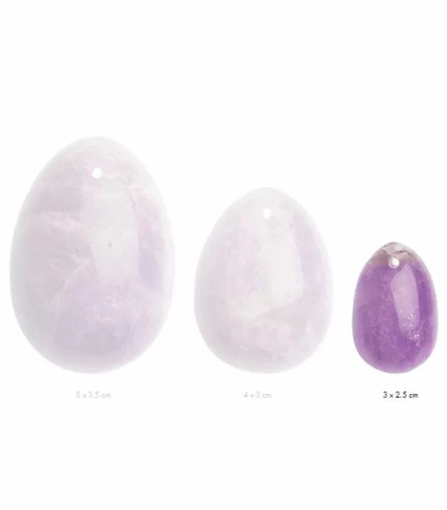 Kulka gejszy - La Gemmes Yoni Egg Pure Amethyst S