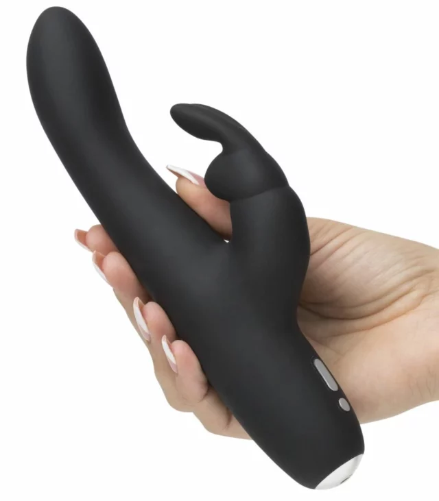 Wibrator - Fifty Shades of Grey Greedy Girl Rechargeable Slimline Rabbit Vibrator