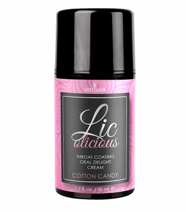 Żel do seksu oralnego - Sensuva Lic-o-licious Cotton Candy 50 ml