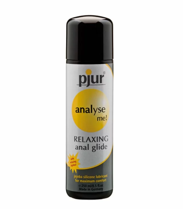 Odprężający silikonowy lubrykant analny - Pjur Analyse Me Relaxing Silicone 250 ml