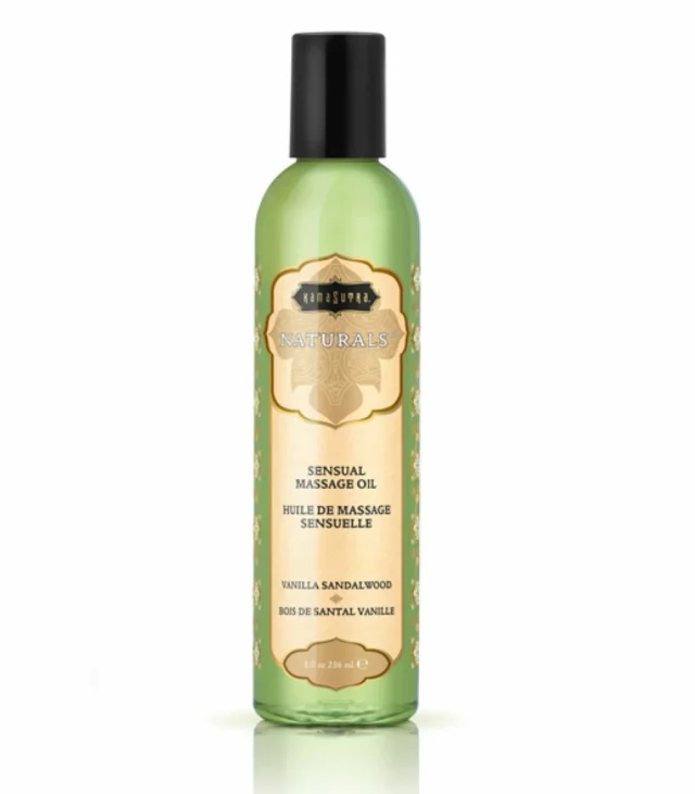 Olejek do masażu - Kama Sutra Naturals Massage Oil Vanilla Sandalwood 236 ml