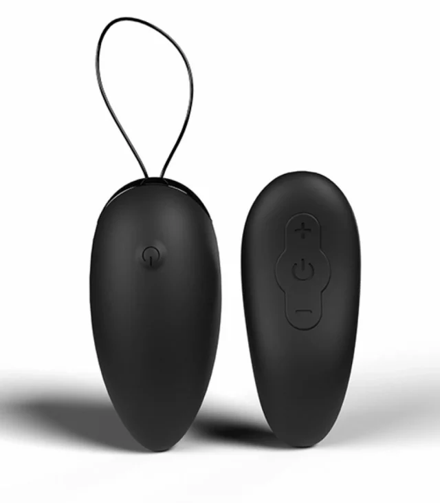 Zdalnie sterowane jajeczko wibrujące - The Screaming O Premium Remote Egg Black