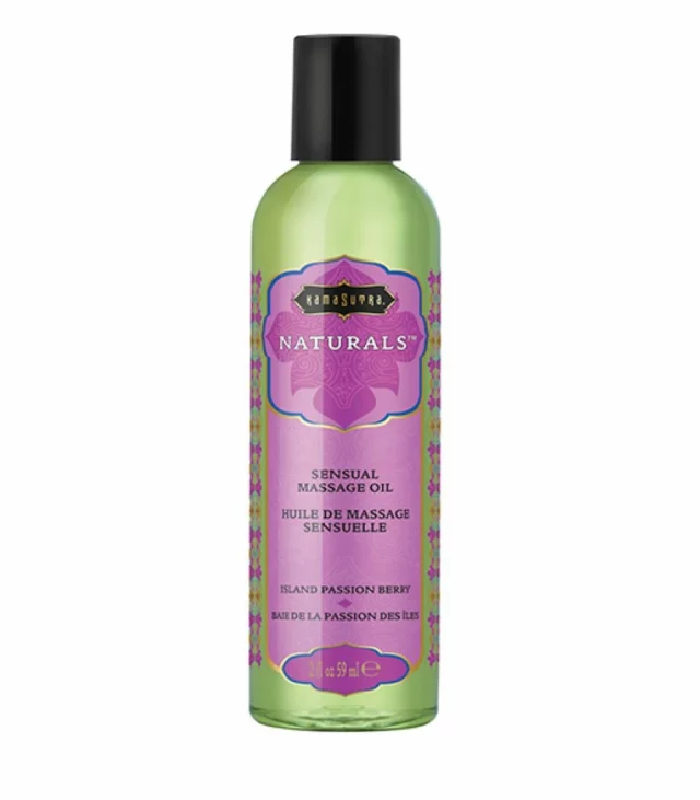 Olejek do masażu - Kama Sutra Naturals Massage Oil Island Passion Berry 59 ml