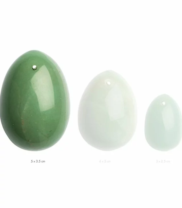 Kulka gejszy - La Gemmes Yoni Egg Jade L