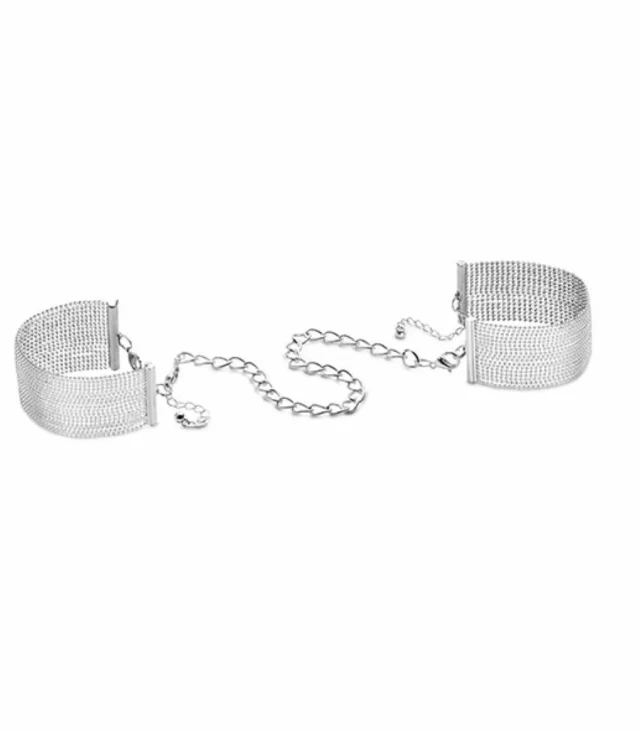 Kajdanki - Bijoux Indiscrets Magnifique Handcuffs Silver