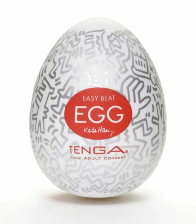 Japoński masturbator - Tenga Keith Haring Egg Party 1szt