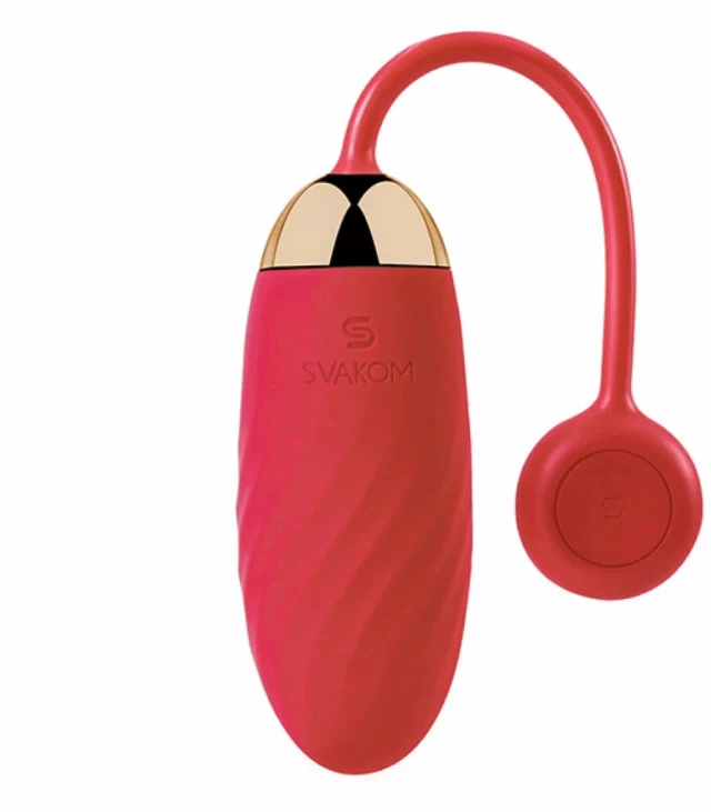 Jajeczko wibrujące - Svakom Ella Vibrating Egg Red