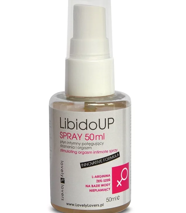 Lovely Lovers - kobiece libido i orgazm - LibidoUP Spray 50 ml