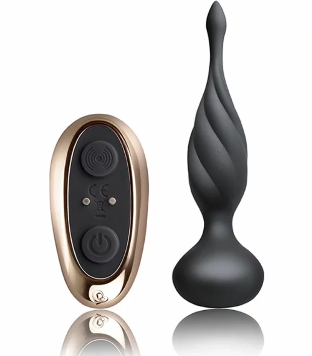 Plug analny wibrujący - Rocks-Off Petite Sensations Discover Black