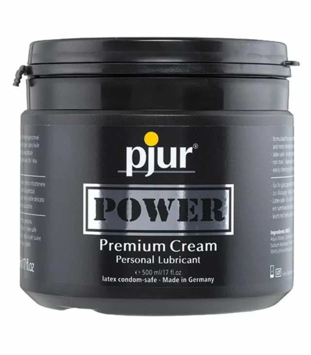 Lubrykant hybrydowy - Pjur Power Premium Cream 500 ml