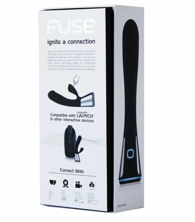 Wibrator do cyberseksu - Kiiroo OhMiBod Fuse Black