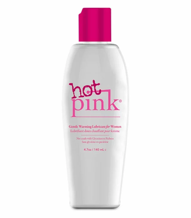 Lubrykant rozgrzewający - Pink Hot Pink 140 ml