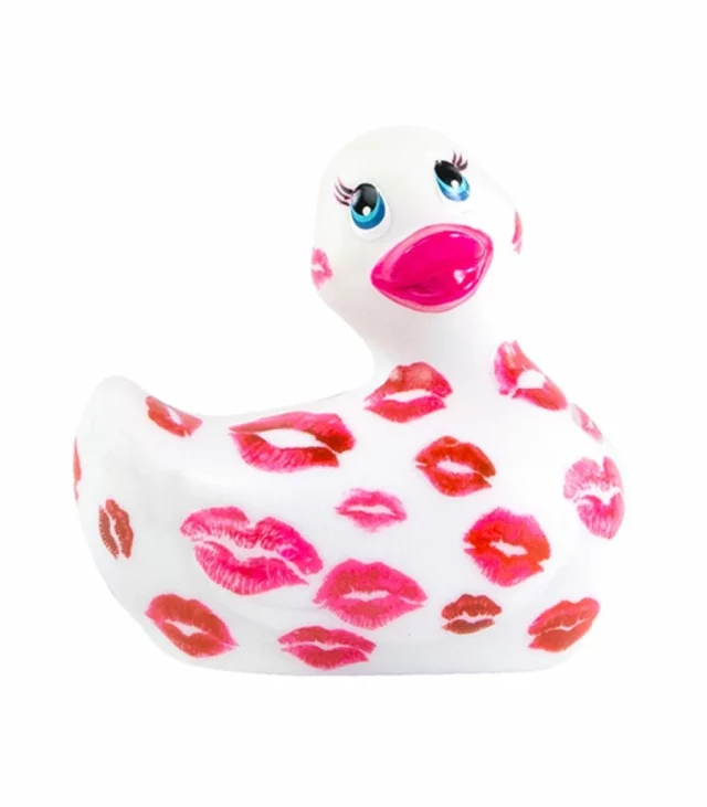 Masażer kaczuszka - I Rub My Duckie 2.0 Romance (White & Pink)