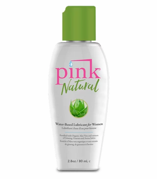 Lubrykant wodny - Pink Natural Water Based Lubricant 80 ml