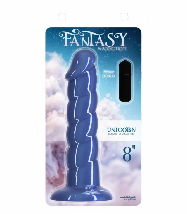 Dildo - Addiction Fantasy Addiction 20 cm Unicorn Blue