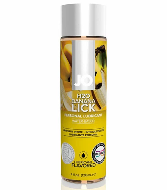 Lubrykant - System JO H2O Banana Lick 120 ml