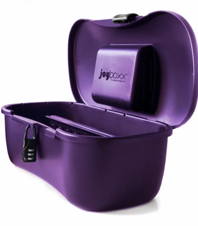 Pudełko na akcesoria - Joyboxx Hygienic Storage System Purple