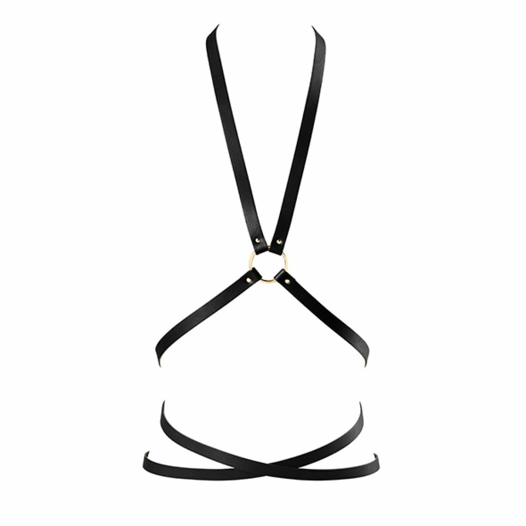 Uprząż - Bijoux Indiscrets Maze Multi Position Body Harness Black