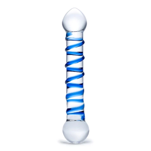 Szklane dildo - Glas Spiral