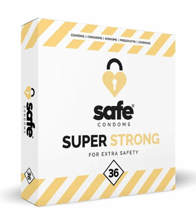 Prezerwatywy wzmocnione - Safe Super Strong 36 szt