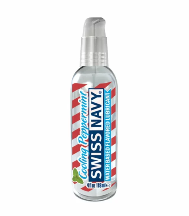 Lubrykant smakowy - Swiss Navy Cooling Peppermint Lubricant 118 ml Mięta