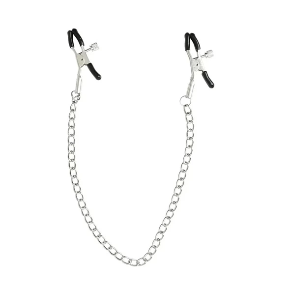 Zaciski na sutki - S&M Chained Nipple Clamps