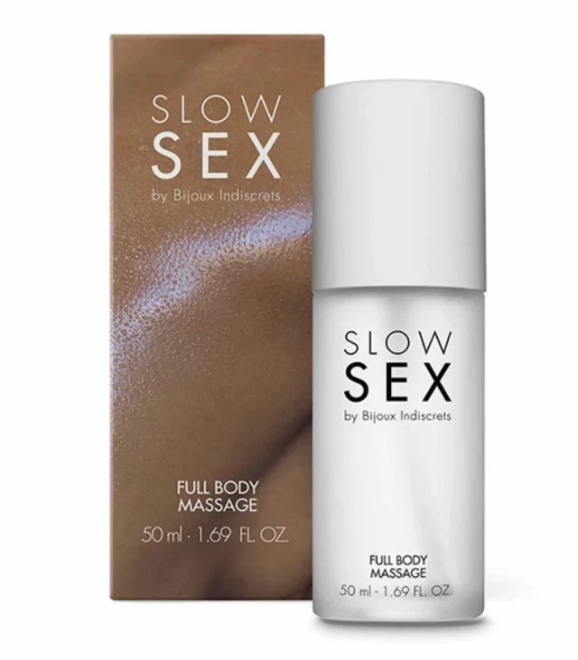 Żel do masażu - Bijoux Indiscrets Slow Sex Full Body Massage 50 ml