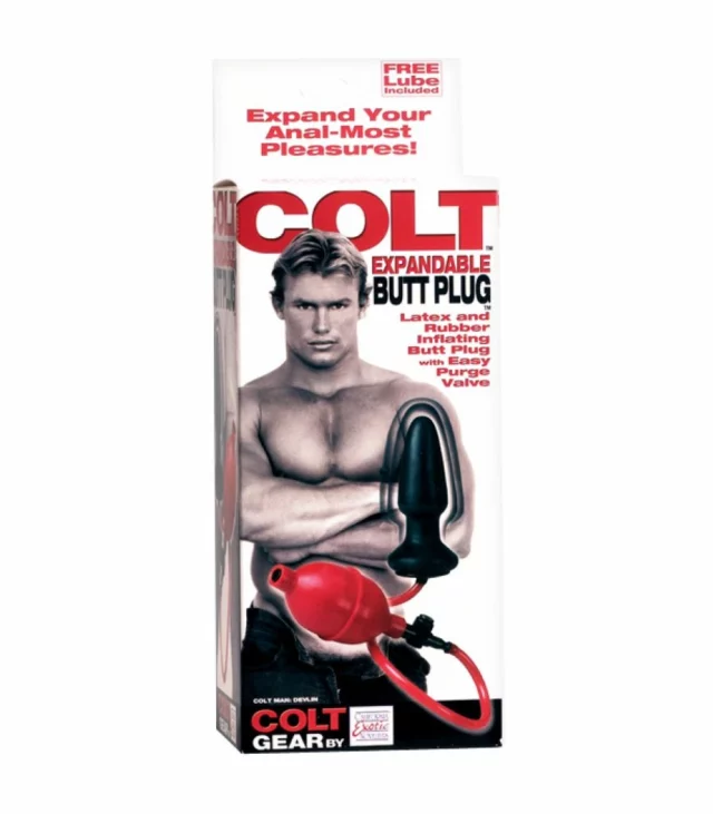 Plug analny pompowany - Colt Expandable Butt Plug