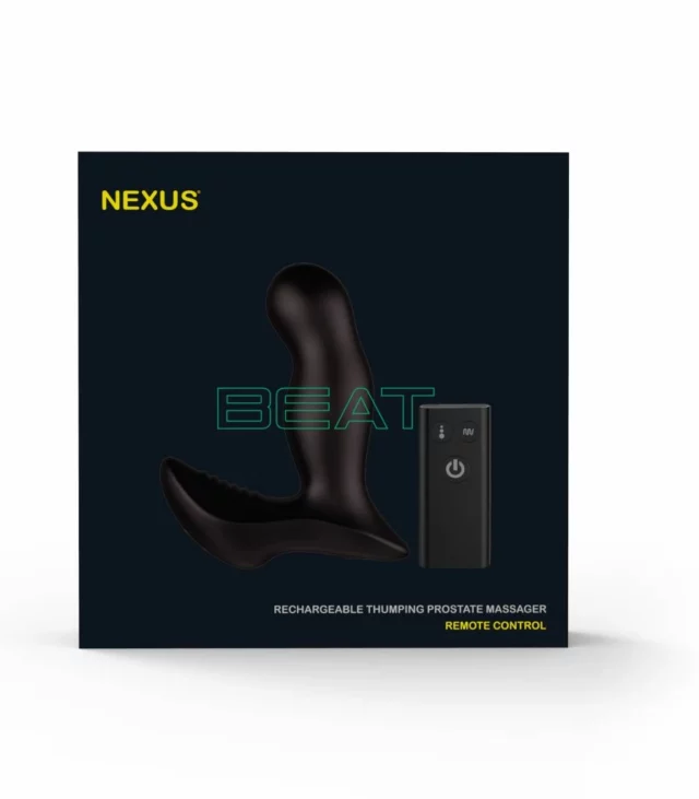 Wibrujący masażer prostaty - Nexus Beat Black