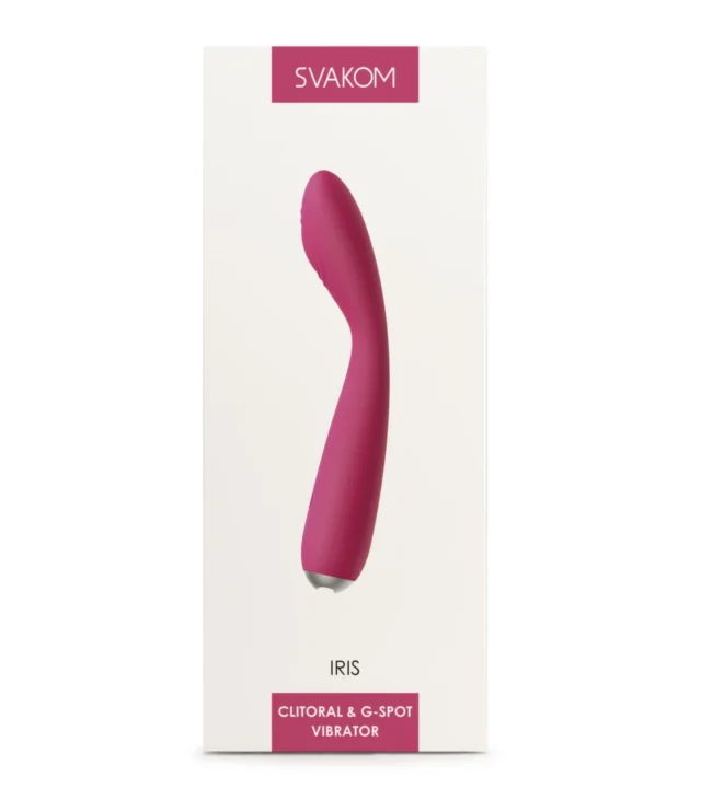 Svakom - Iris Vibrator Śliwkowa Czerwień